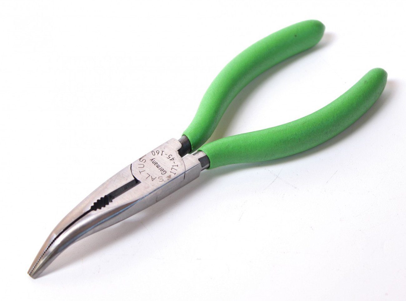 Saltus Telefonzange SALTUS Telefonzange 160 mm 45 Grad Flachrundzange Elektriker Zan…