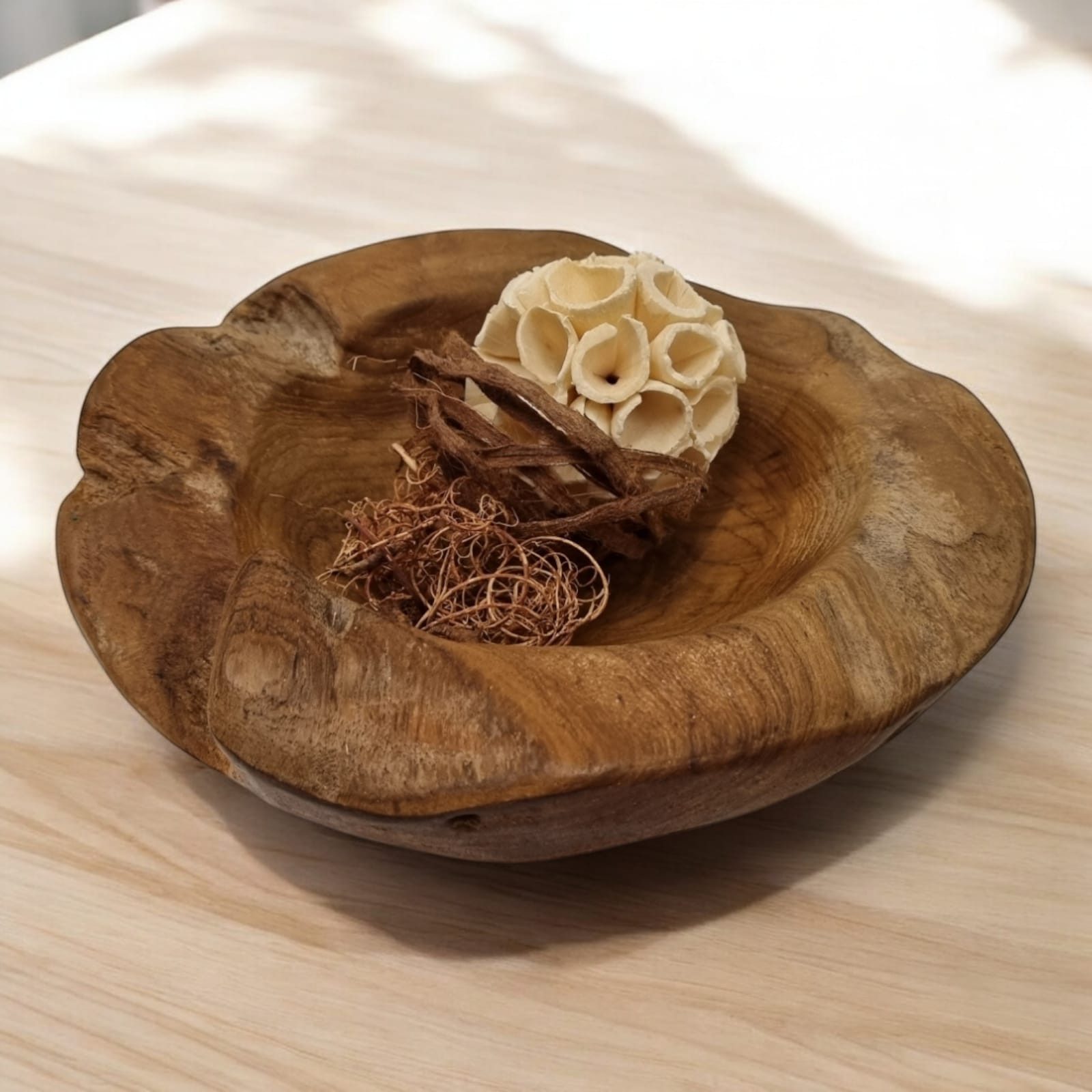 Dekoschale Teak Wurzelholz Schale 20-60cm