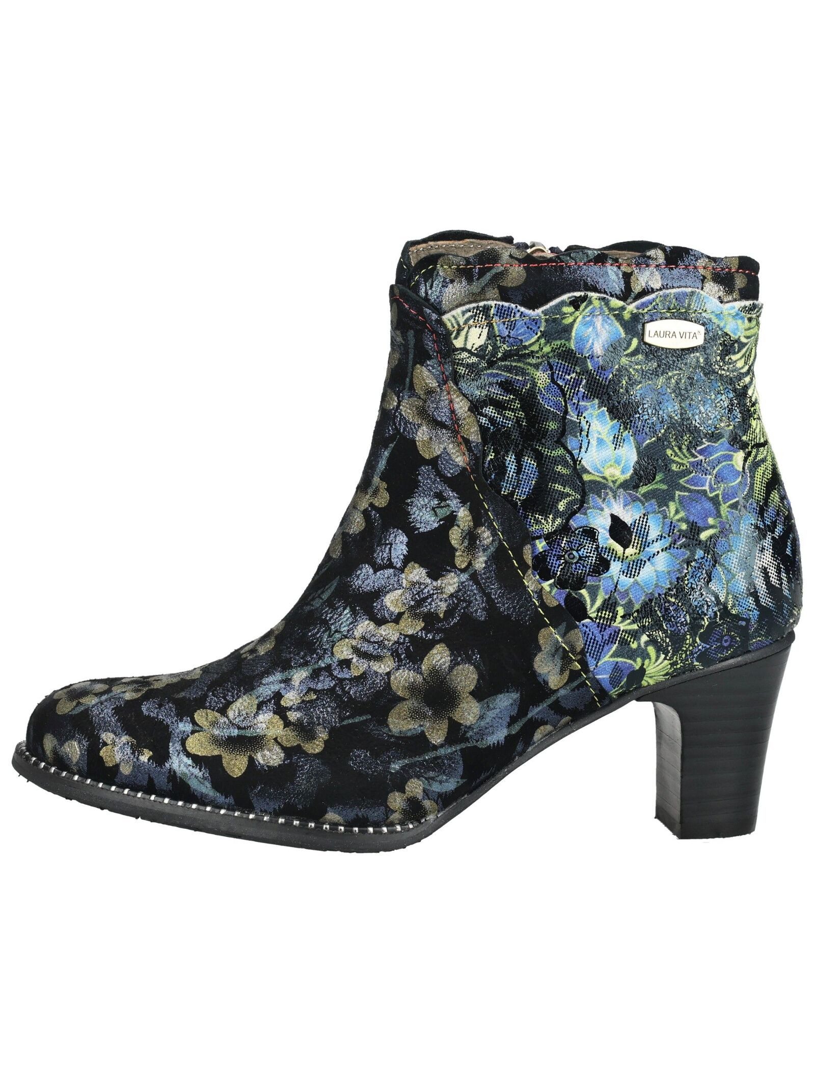 LAURA VITA Stiefelette Leder/Textil . Ankleboots