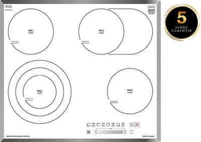 Kaiser Küchengeräte Elektro-Kochfeld, Weißes Glaskeramikkochfeld, Einbau Herd, 4 Kochzonen