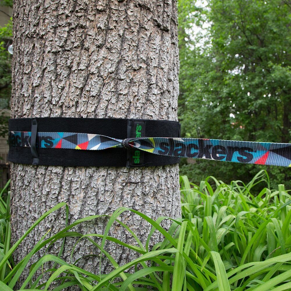 Baumschutz-Set Slacklines, Seilrutschen Slackers Tree XXL, Ninja Für und Slacklines Slackline Huggerz