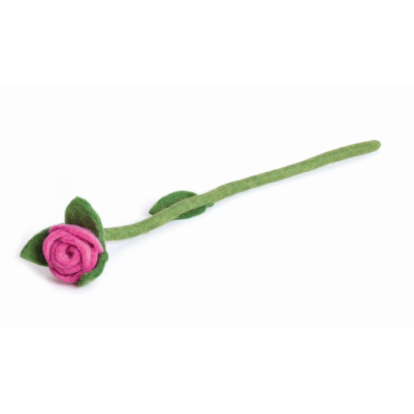 Kunstblume Deko-Blume "Rose", Handmade, El Puente, Handmade