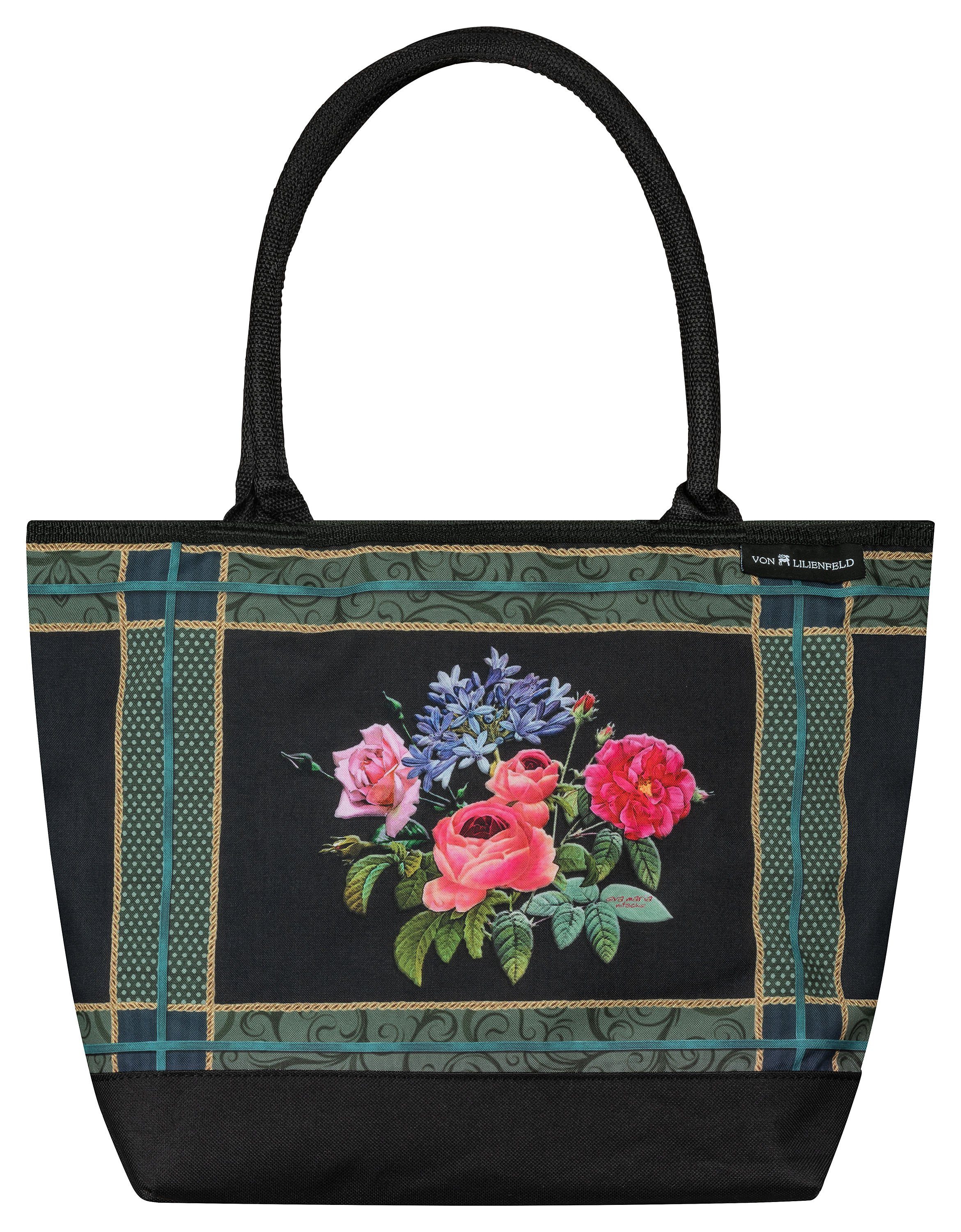 von Lilienfeld Handtasche Сумки для покупок Blumen Bonny Bouquet Maße cm L42 x H30 x T15