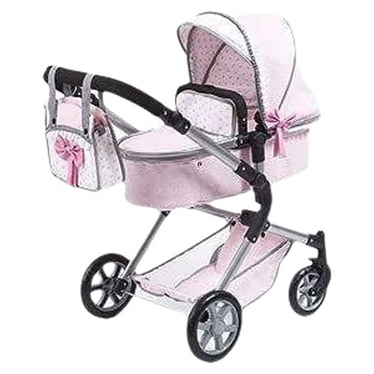 Reig Puppenwagen Puppenwagen Puppenwägelchen Reig Combi 62 cm 82 x 79 x 38,5 cm Rosa