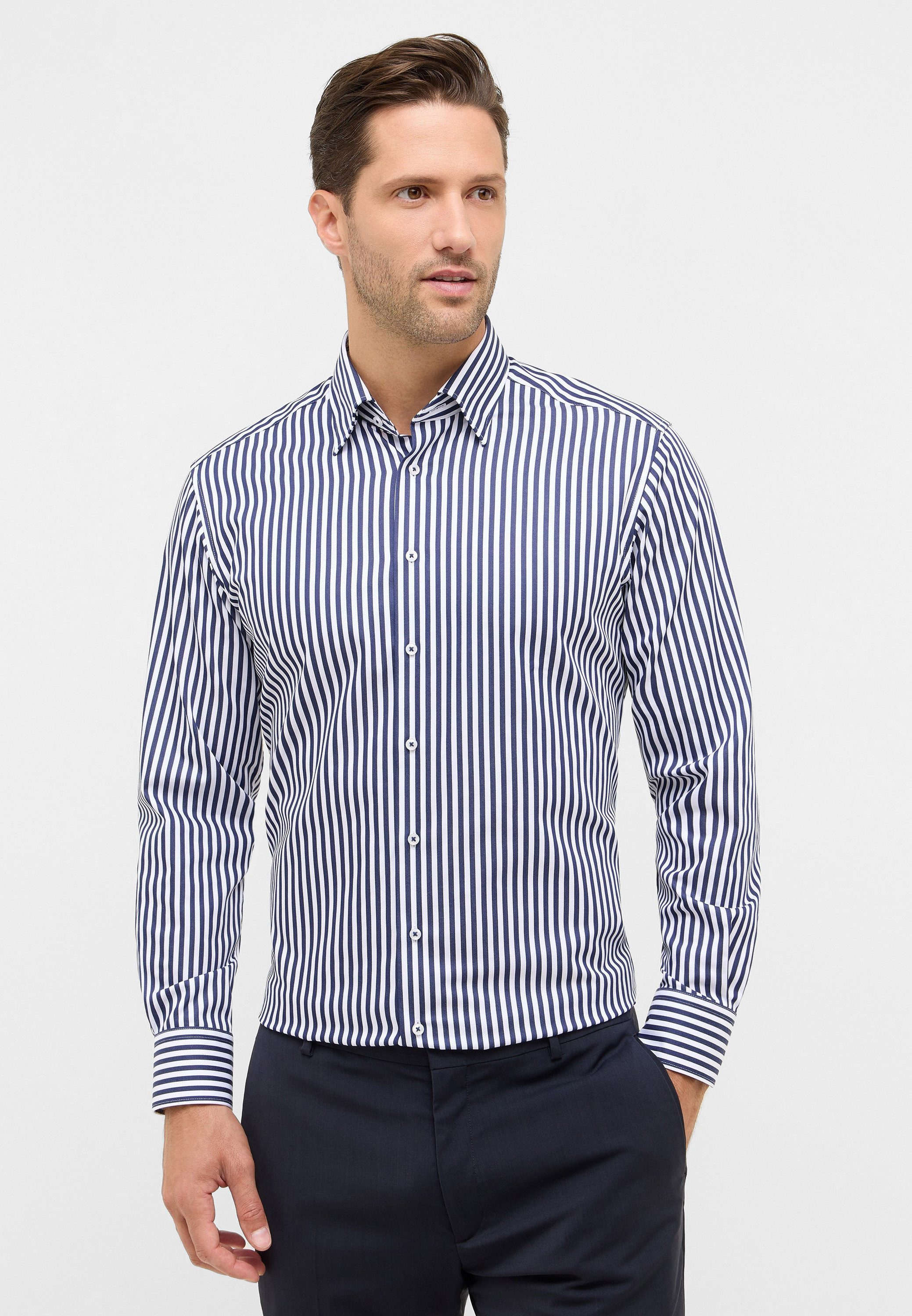 Eterna Langarmhemd MODERN FIT NON IRON (bügelfrei) günstig online kaufen