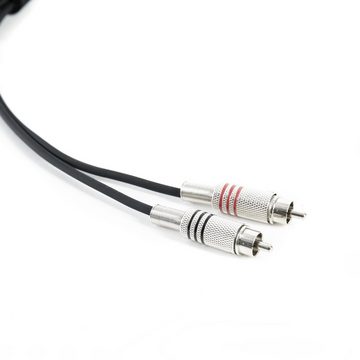 MUSIC STORE Audio-Kabel, Audiokabel, stereo, Cinch/Klinke