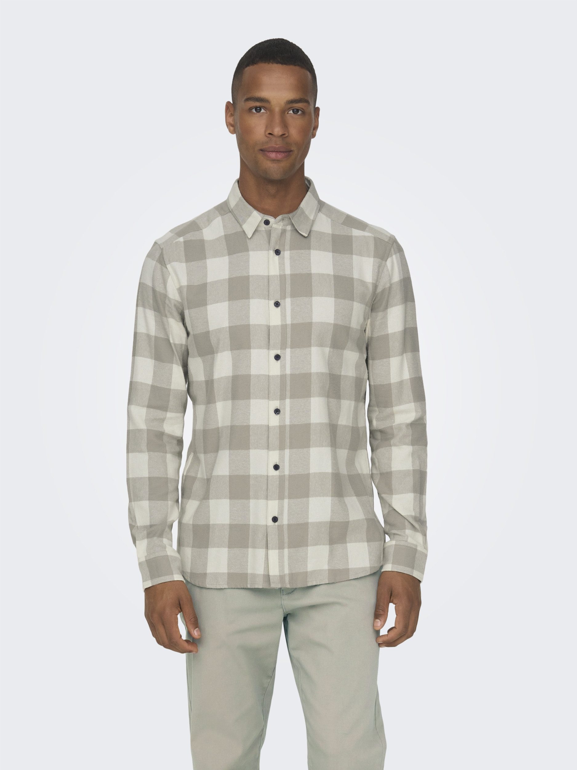 Vero Moda Langarmhemd ONSGUDMUND LS CHECKED günstig online kaufen