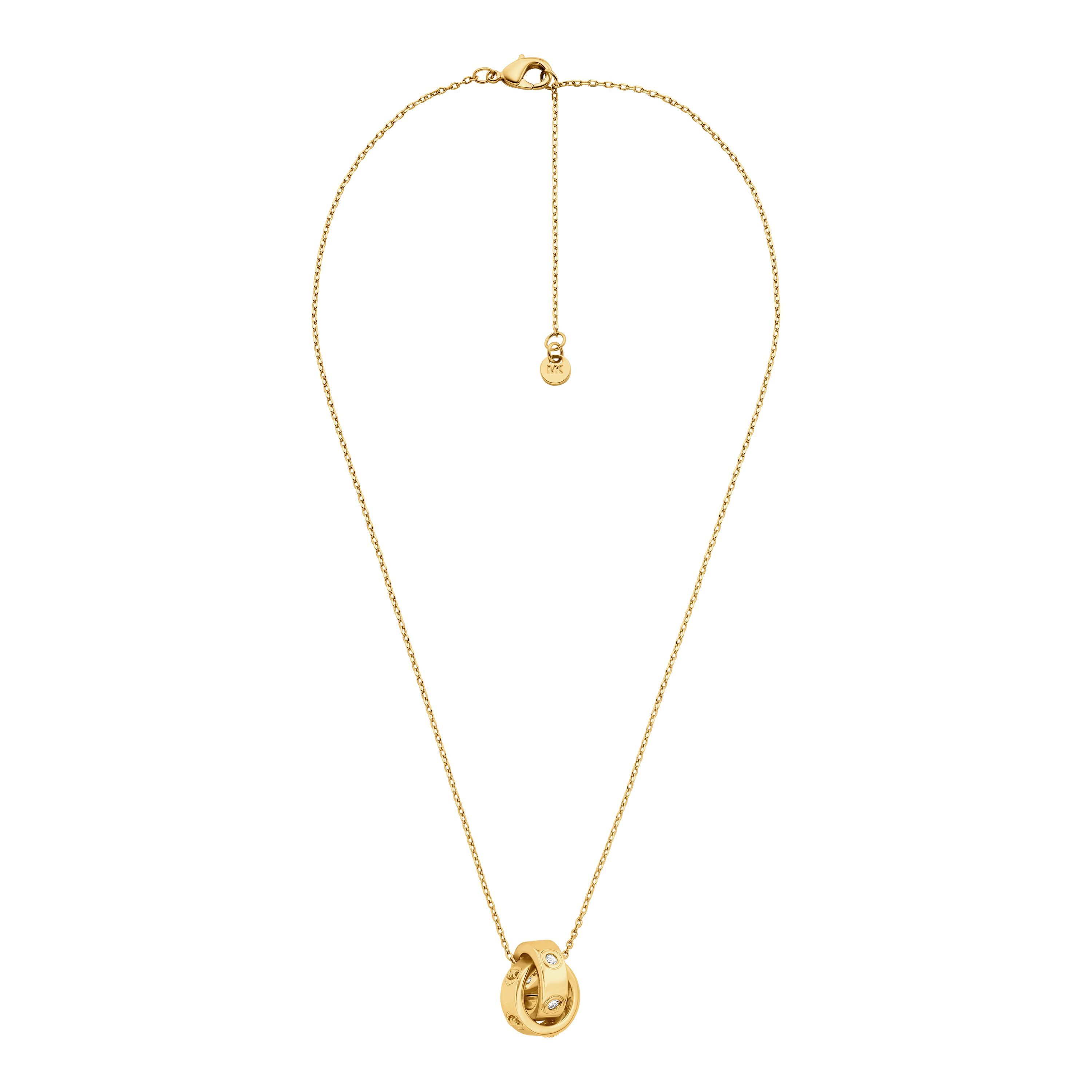 MICHAEL KORS Kette mit Anhänger Premium, mit Zirkonia (synth)