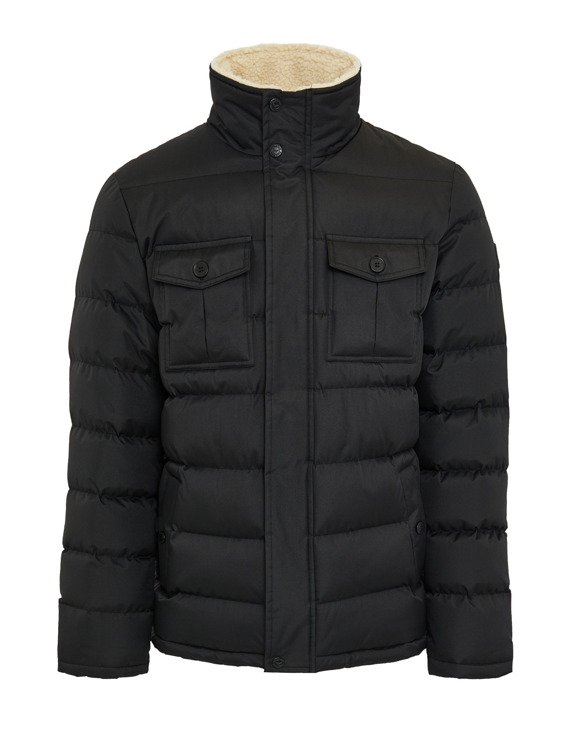 Threadbare Steppjacke THB Jacket Ellen mit hochabschließendem Kragen