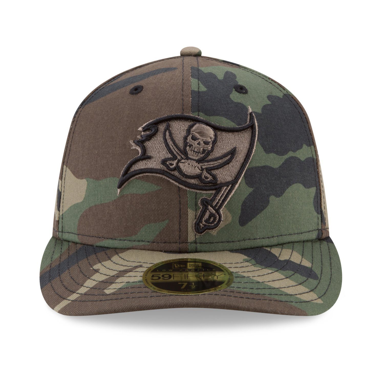 New Era Fitted Cap 59Fifty Low Profile NFL Teams woodland
