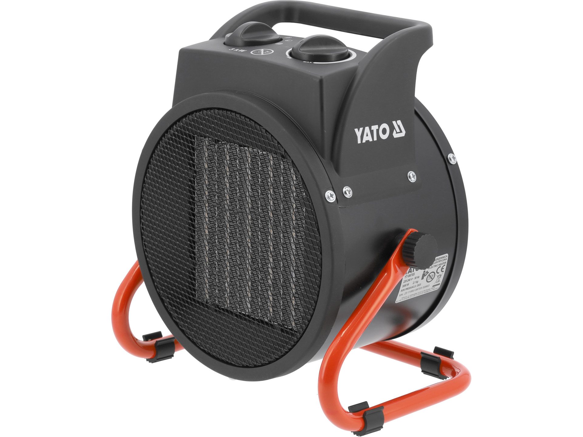 Yato Heizgerät NAGRZEWNICA ELEKTRYCZNA PTC 3KW, 3000 W