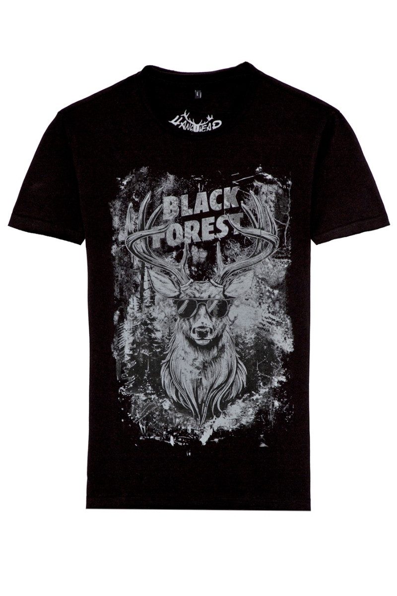 Hangowear Trachtenshirt Trachtenshirt Herren - GOSWIN - schwarz günstig online kaufen