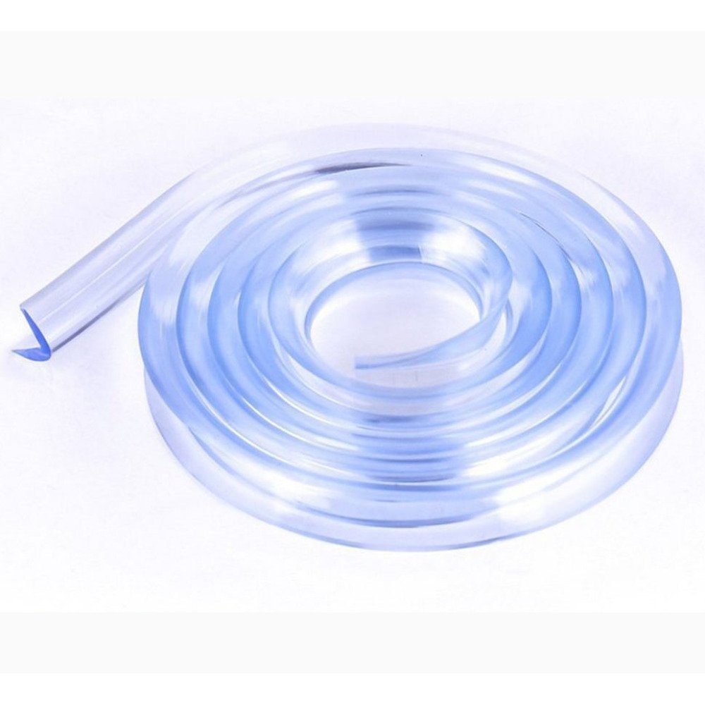 PVC Kantenschutz GelldG Transparent Baby 1m Vormontierter Klebestreifen, Doppelklebeband