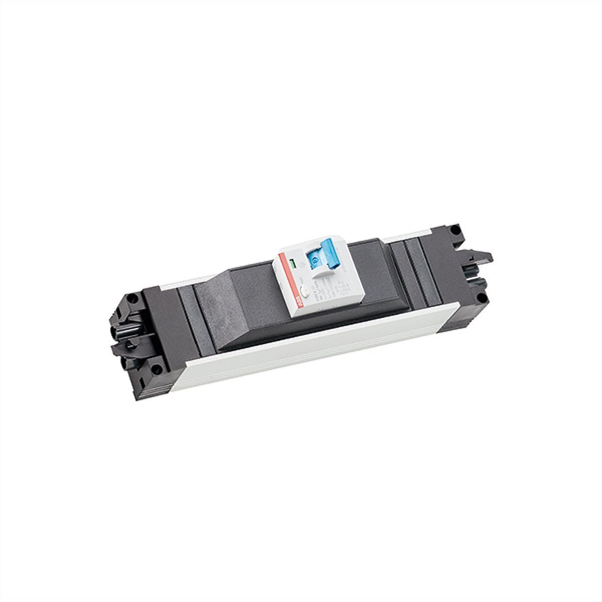 Bachmann STEP ALU 1xFI 16A/10mA GST18 Einbau-Tischsteckdosenleiste, 906.10752