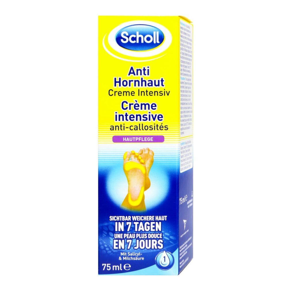 Dr. Scholl Fußcreme Anti-Hornhaut Intensiv Fußcreme 75,0 ml