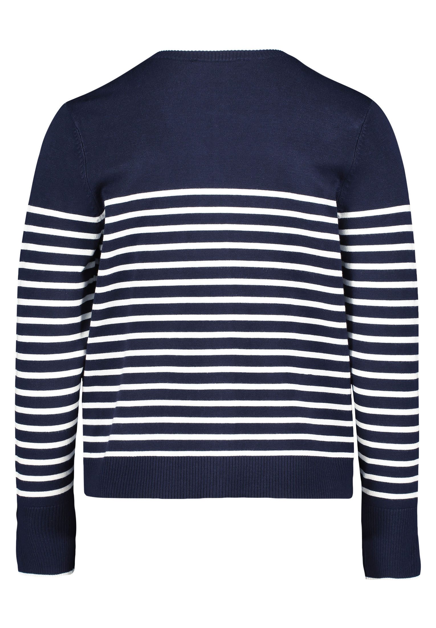 Betty Barclay Strickjacke Damen mit Streifen (1-tlg) Knöpfe