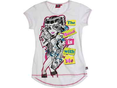 Monster High T-Shirt operetta "The Band is with me" T-Shirt weiß