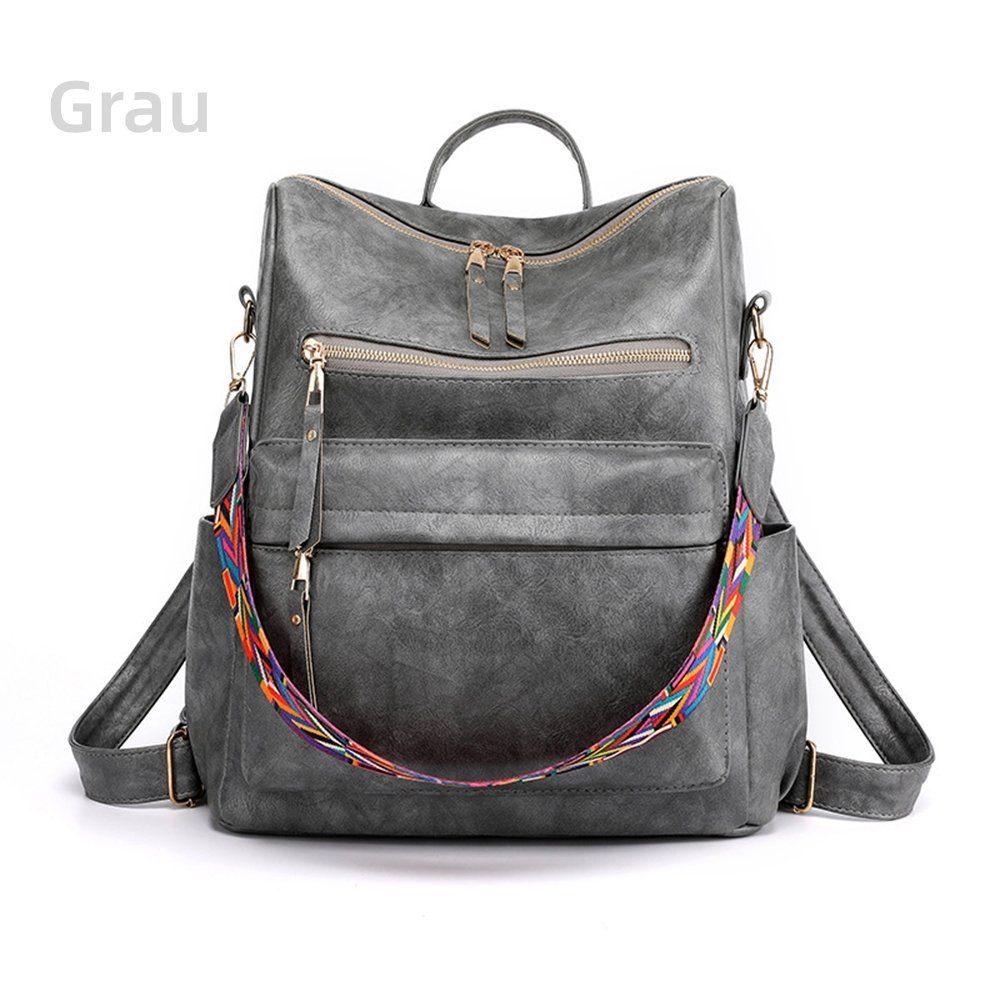feinlux Rucksack Laptop-Rucksack (Packung, Schulrucksack, Reiserucksack), Geeignet für den täglichen Gebrauch wie Arbeit, Schule usw.