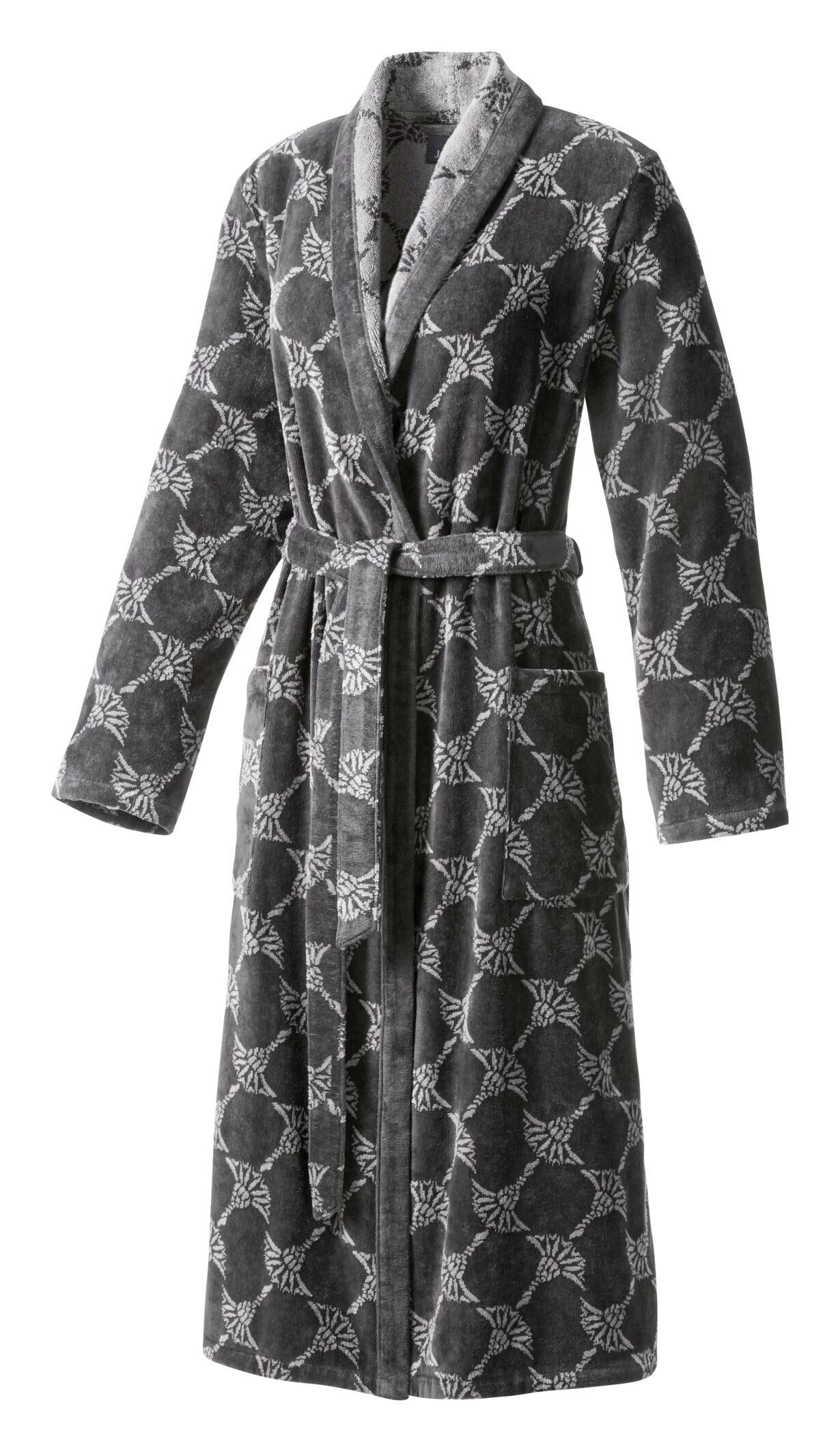 JOOP! Bademantel JOOP! LIVING - BADEMANTEL Damen-Schalkragen, Textil