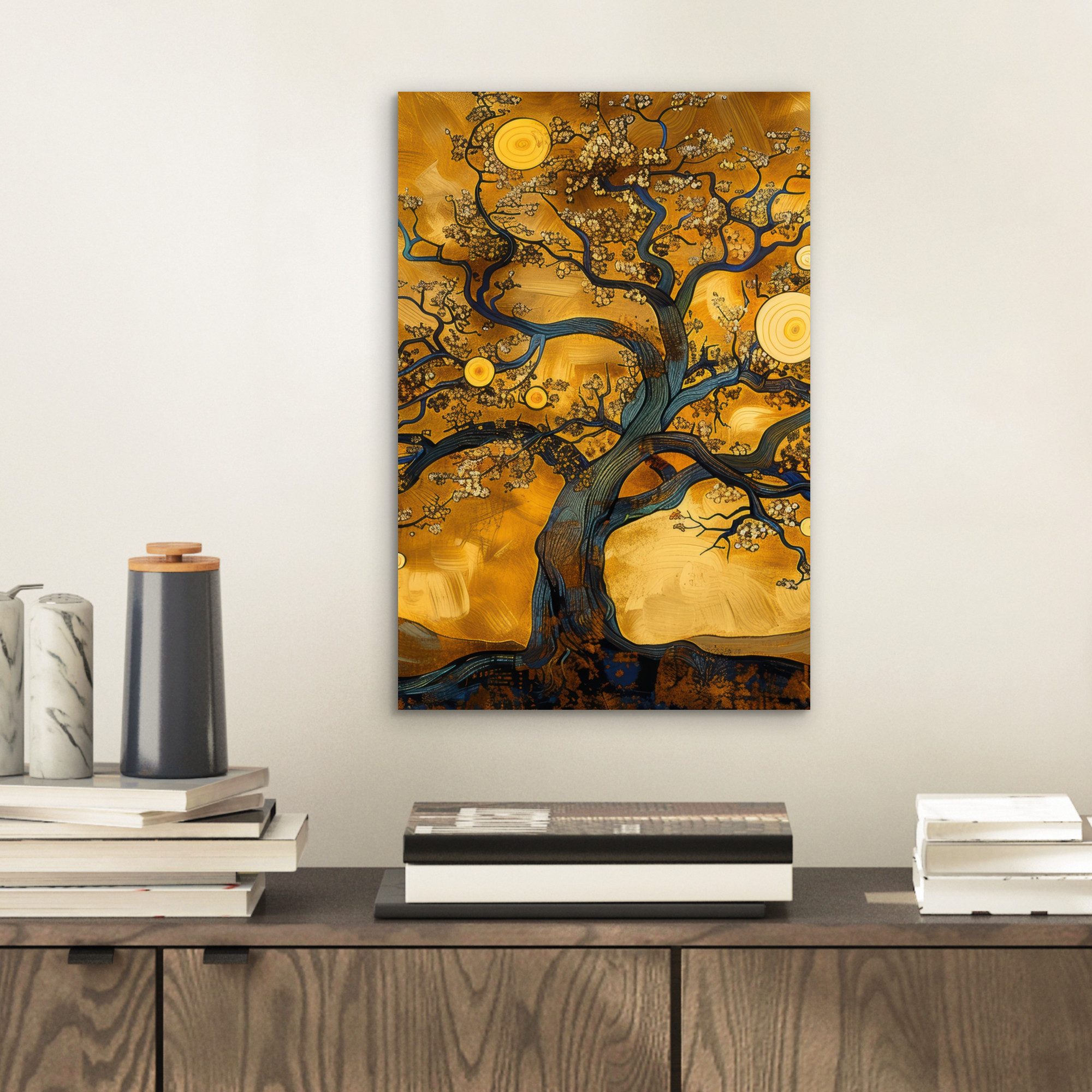 MuchoWow Metallbild Baum - Baum des günstig online kaufen