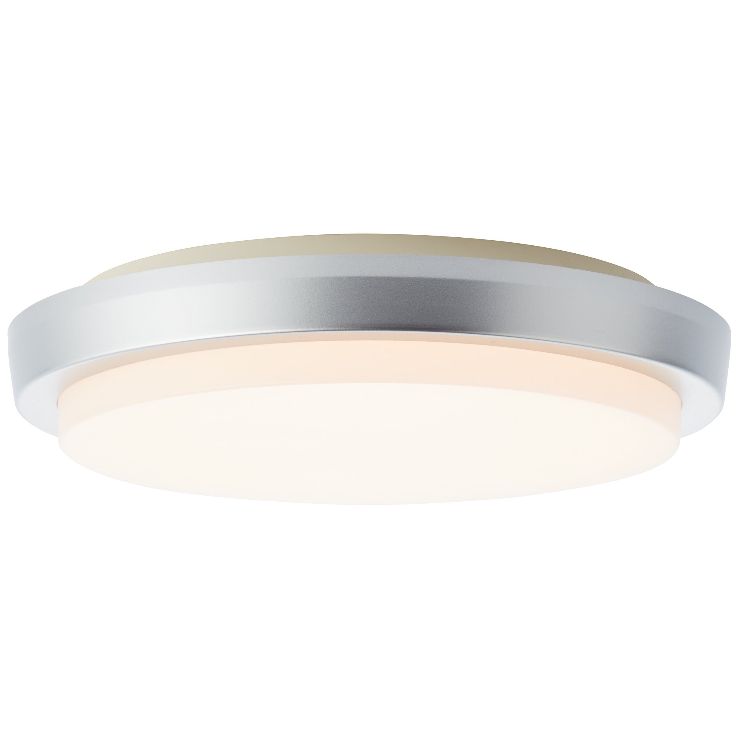 Brilliant Außen-Deckenleuchte Devora, LED fest integriert, Warmweiß, Außenbereich oder Badezimmer 1600 Lumen, 3000 Kelvin, warmweiß Ø 28cm
