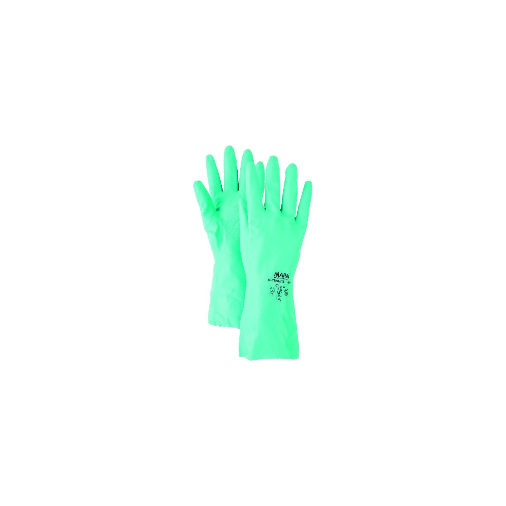 Mapa Nitril-Handschuhe MAPA Chemikalienhandschuh Ultranitril 492 Gr. 9 10 Stk