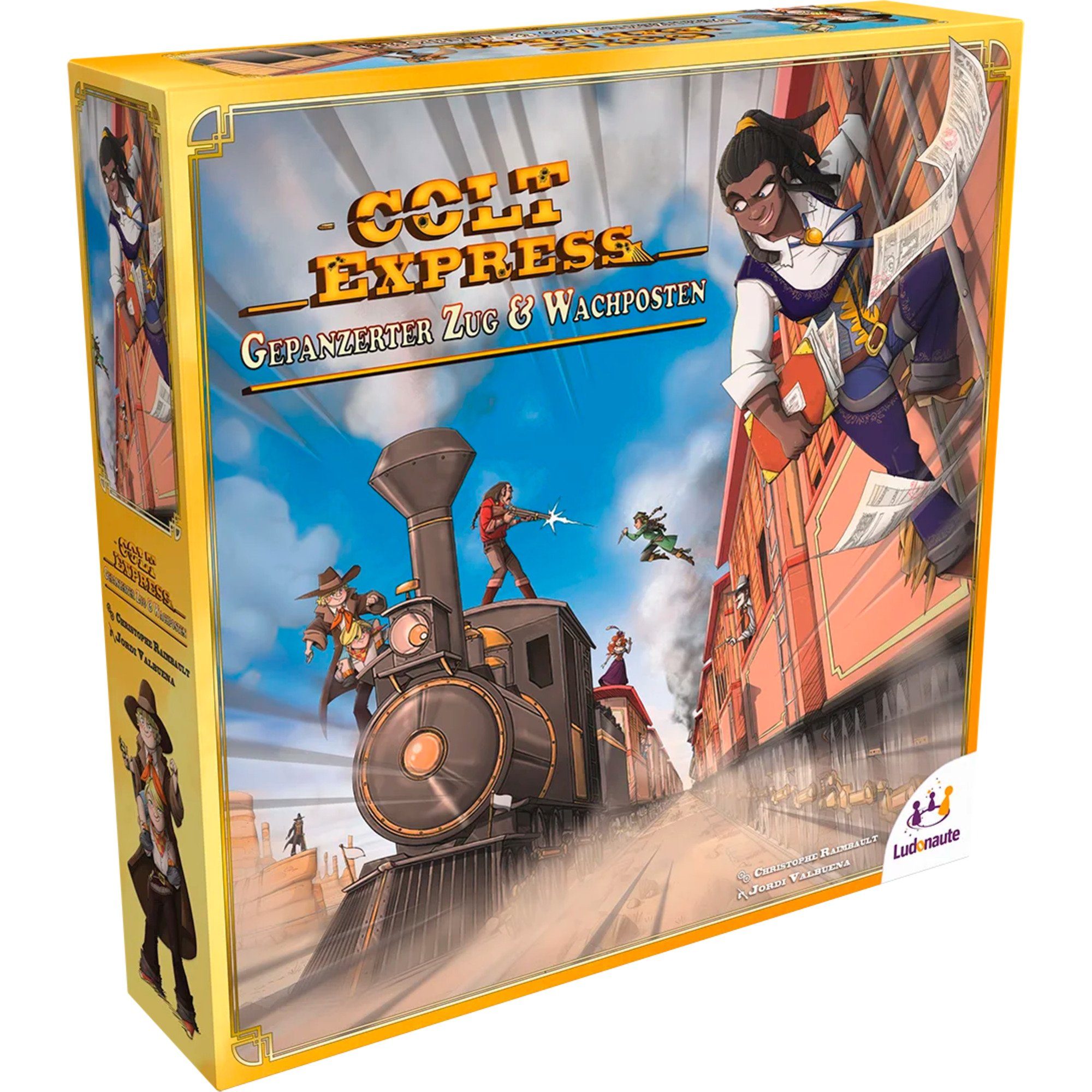 Asmodee Spiel Asmodee Colt Express - Gepanzerter Zug &
