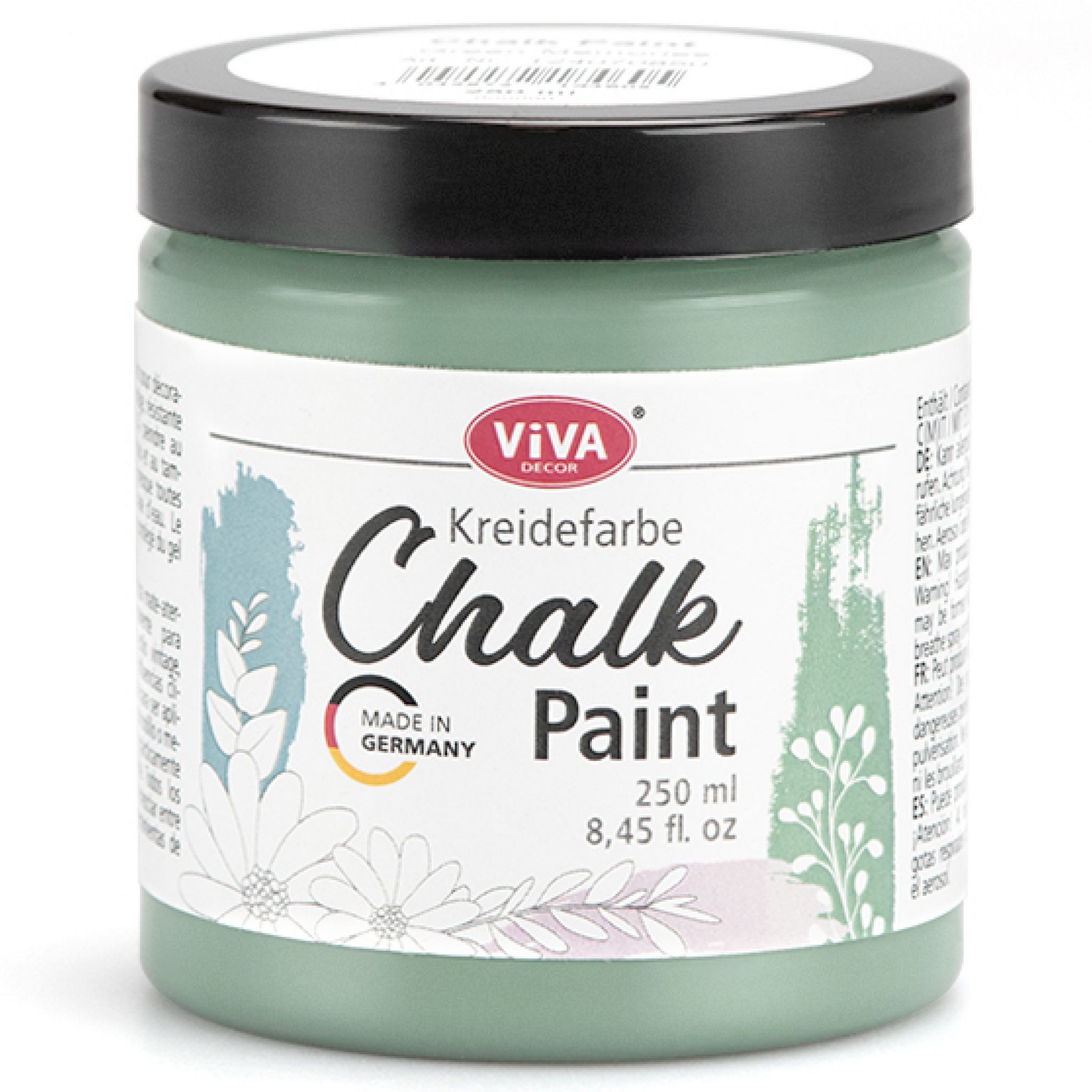 Viva Decor Kreidefarbe ViVA DECOR Chalk Paint - Kreidefarbe 250 ml - Green Memories
