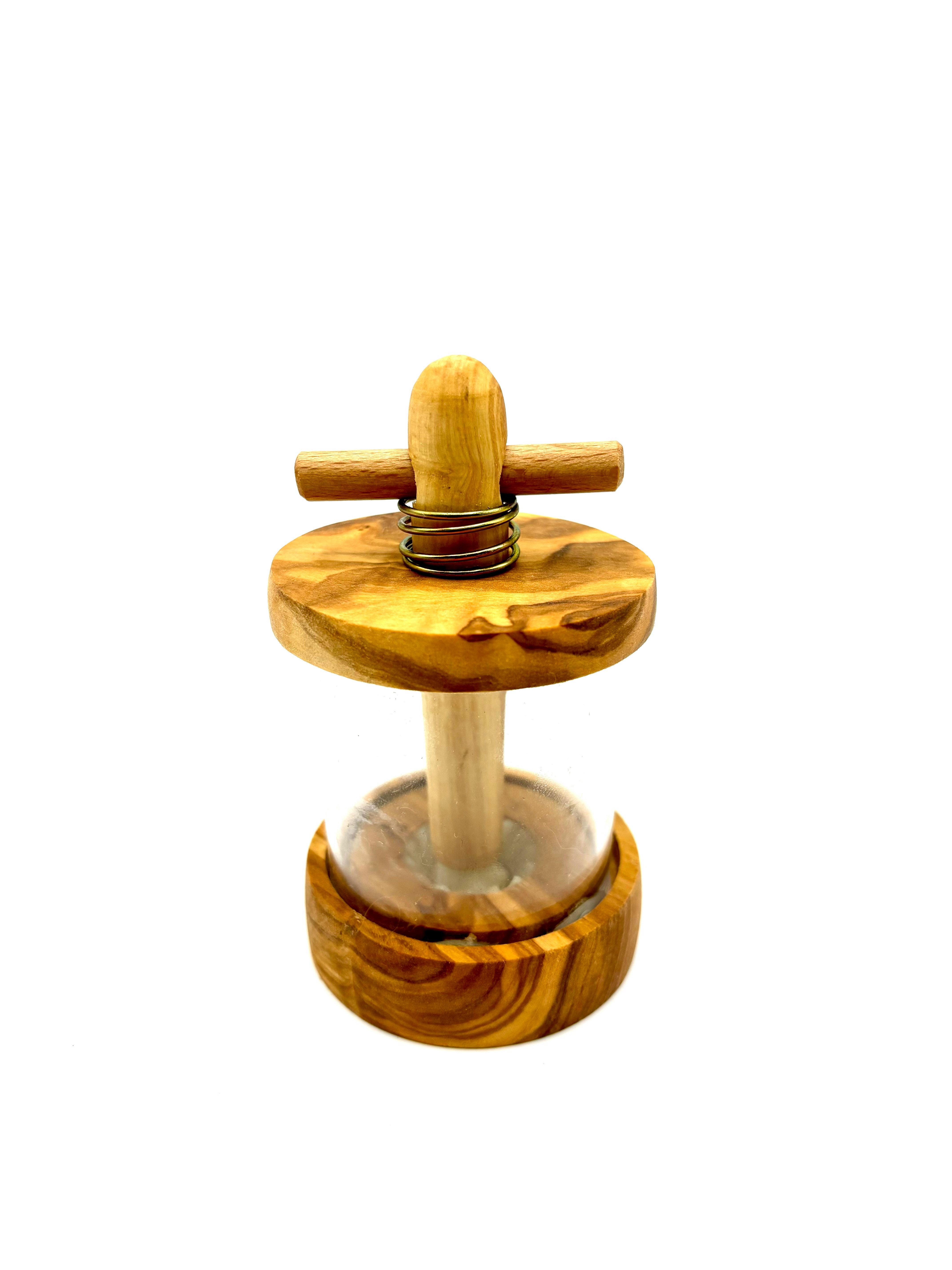 Olivenholz-erleben Kräutermühle Kräutermühle, (1 Stück), vielseitig einsetzbar