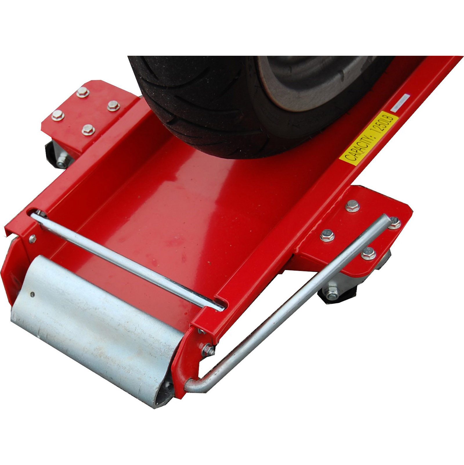 TRUTZHOLM Transportwagen Motorrad Rangierhilfe Motorradständer Motorradheber Rollwagen 567 kg, (Produkt, 1-St), einsetzbar! – Bild 3 von 3