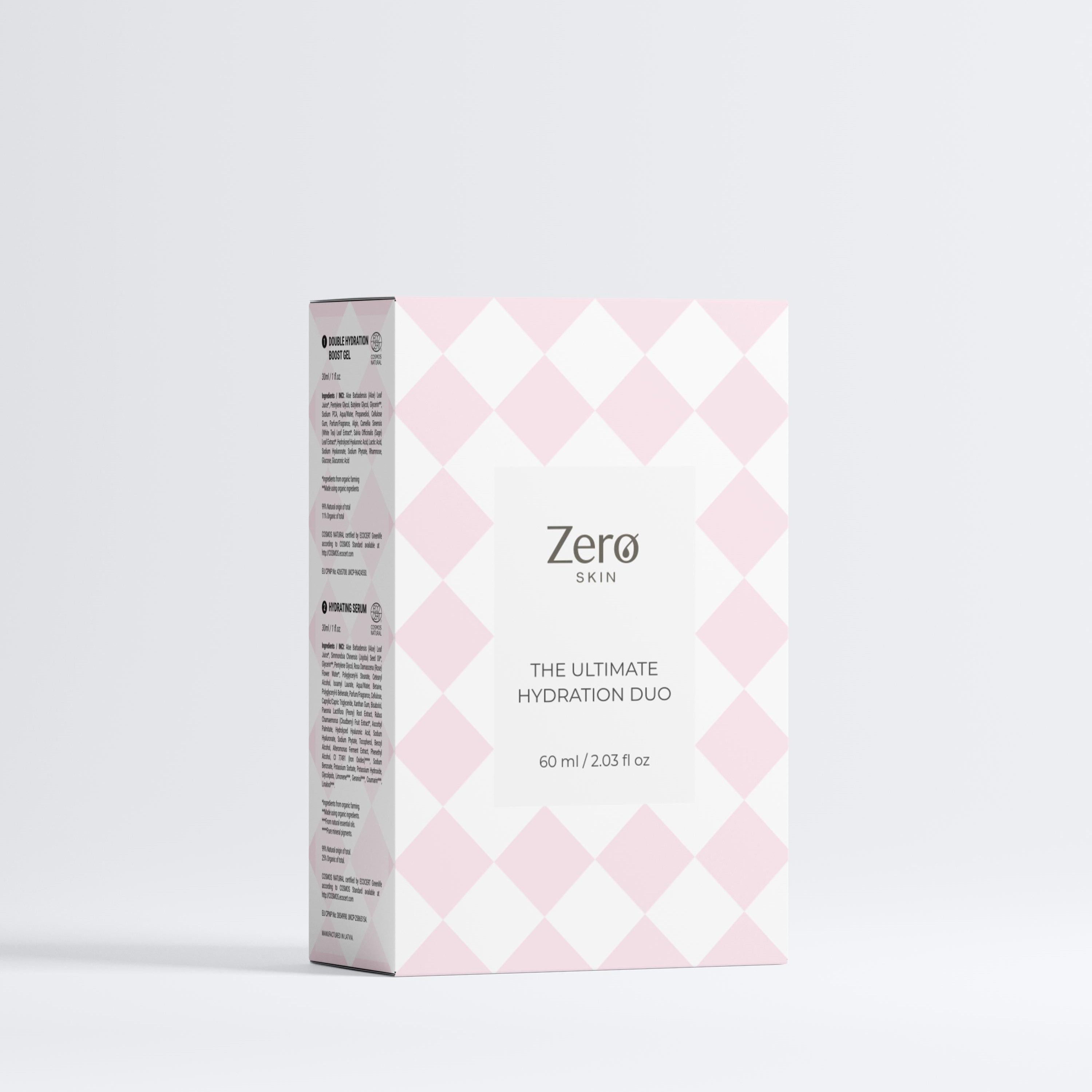Zero Skin Hautpflege-Set The Ultimate Hydration Duo Box - 60 ml