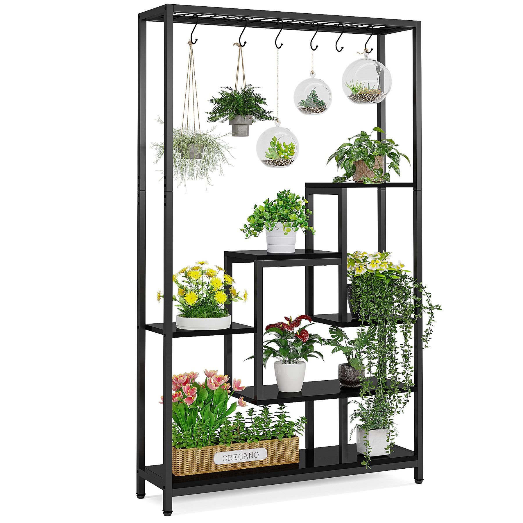 Tribesigns Blumenständer 5 Ebenen Pflanzenregal mit günstig online kaufen