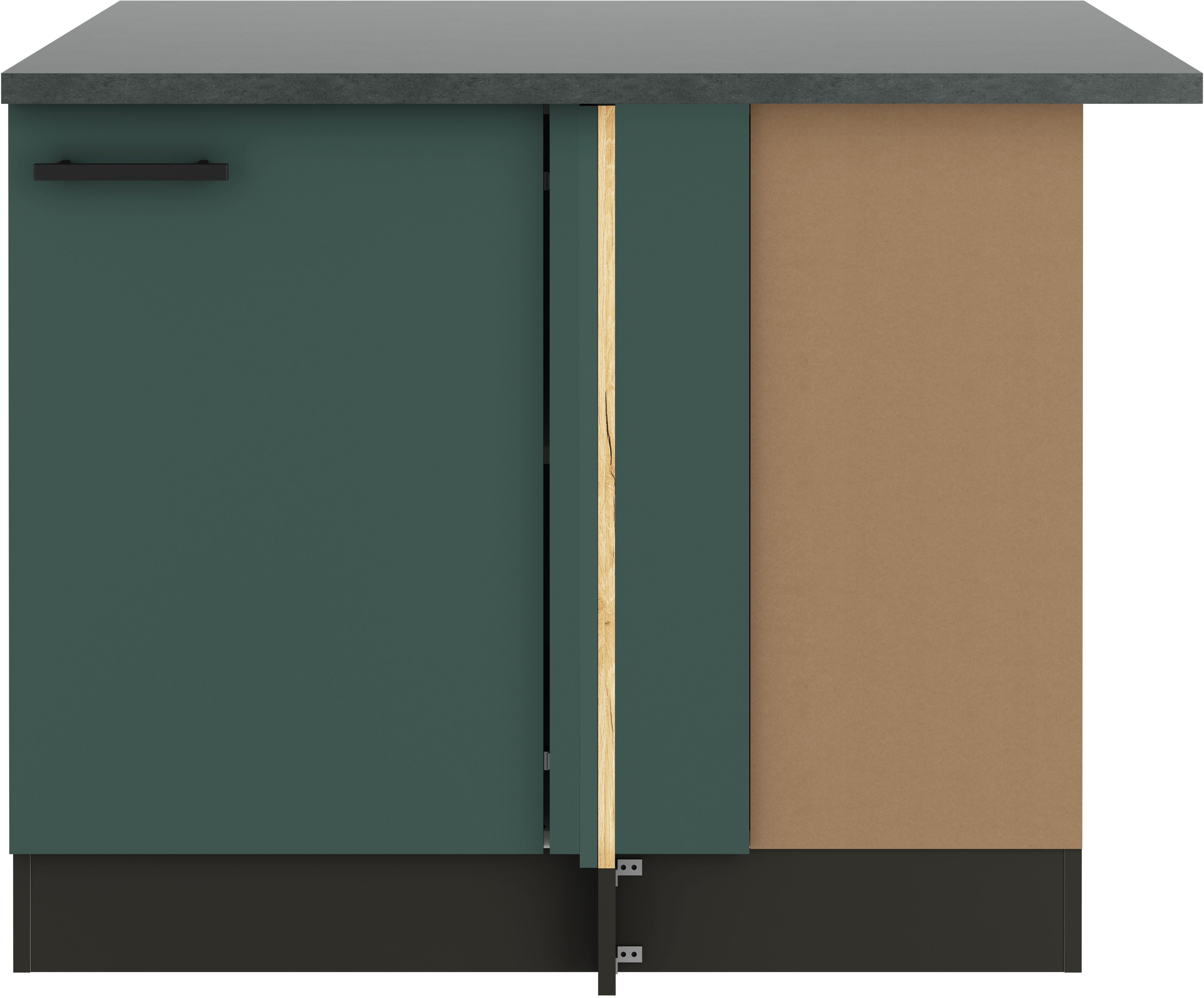 OPTIFIT Eckunterschrank Palma Breite 100 cm, Türanschlag wechselbar