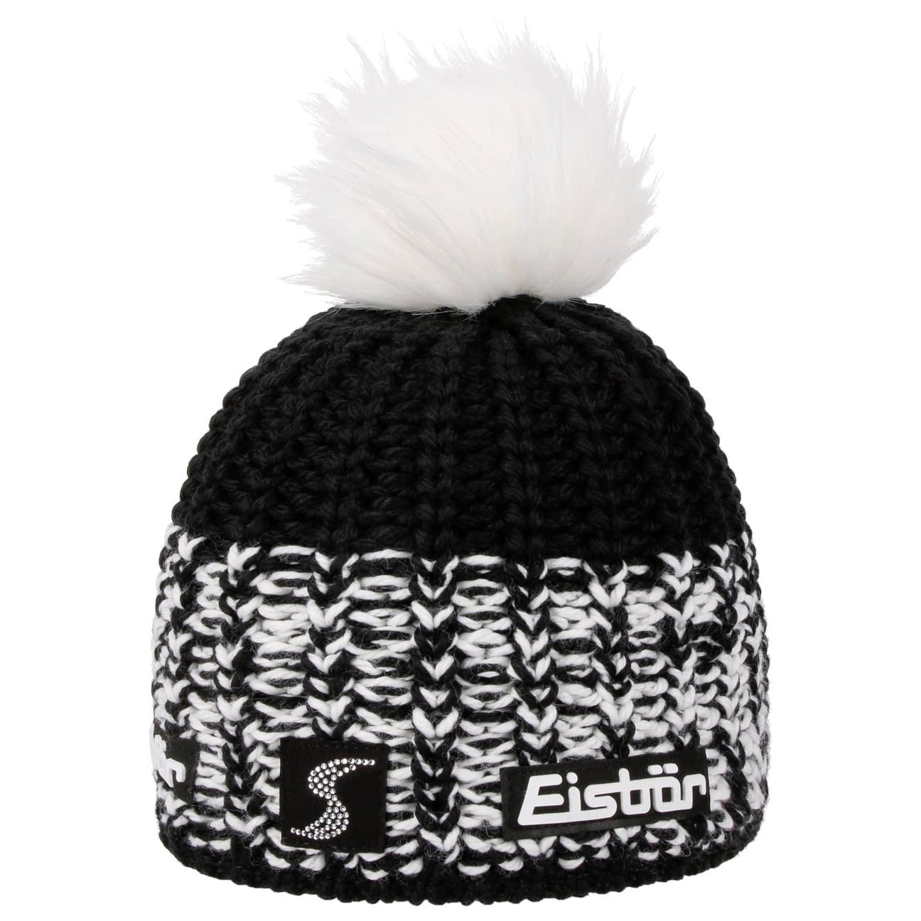 Eisbär Bommelmütze (1-St) Beanie mit Futter, Made in the EU