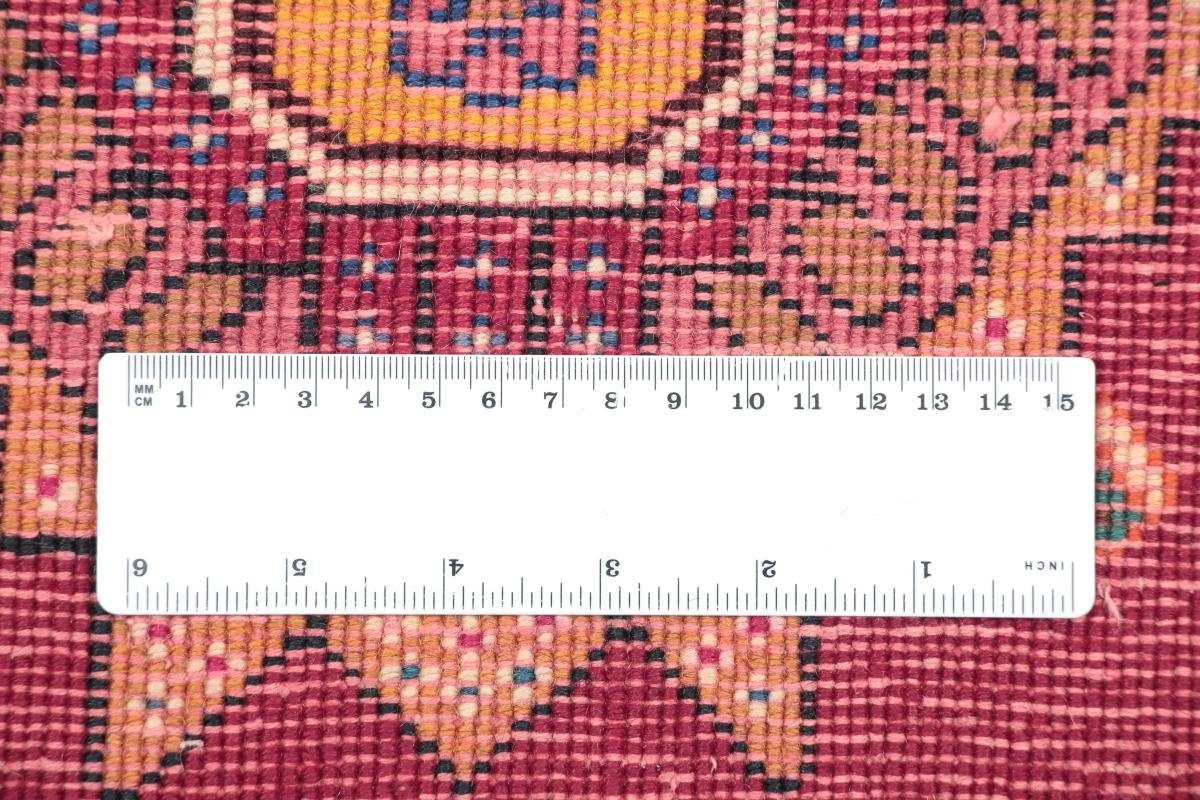 rechteckig, 12 mm Nain 131x202 Orientteppich Handgeknüpfter Orientteppich Perserteppich, Ghashghai Trading, / Höhe: