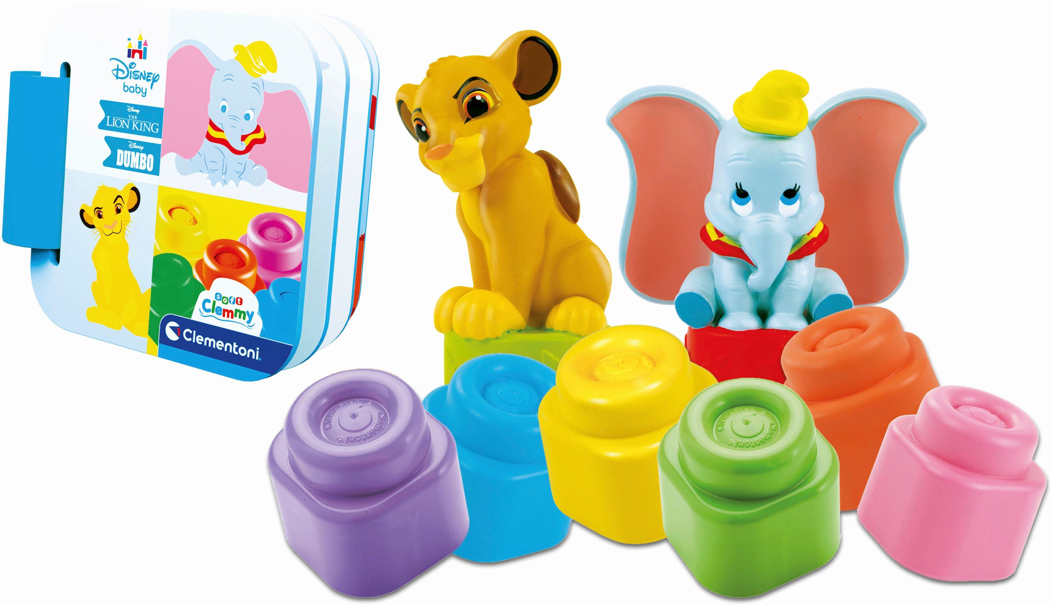 Clementoni® Spielbausteine Clemmy Soft, Disney Classic, (Set), Made in Europe; FSC® - schützt Wald - weltweit