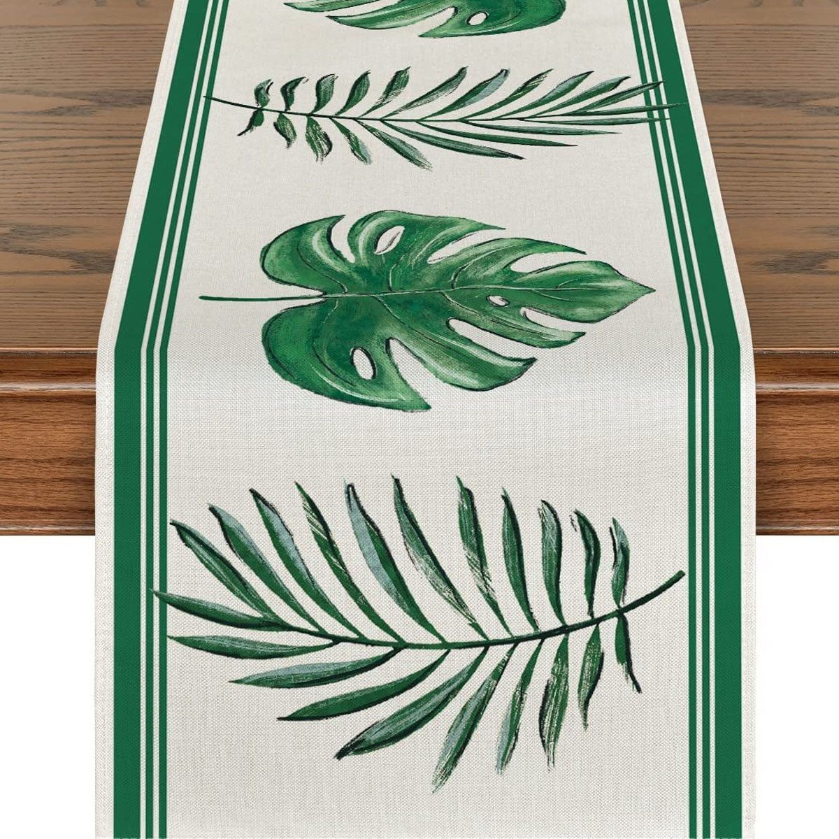FELIXLEO Tischläufer Rough Baumwolle Tischdecke Bohemian Tabelle Flagge (1-tlg) Dekoration (1-tlg)