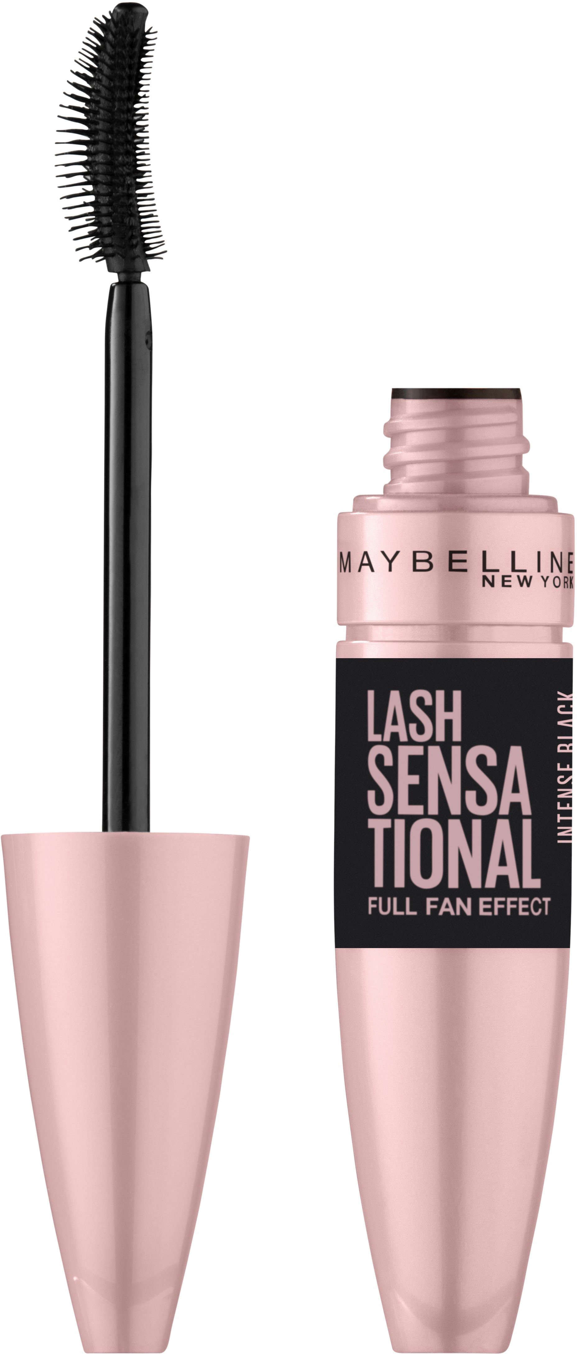 MAYBELLINE NEW YORK Mascara Lash Sensational, mit 2 in 1 - Bürste