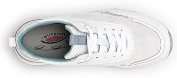 Gabor Rollingsoft Sneaker mit OPTIFIT-Wechselfußbett, Freizeitschuh, Halbschuh, Schnürschuh