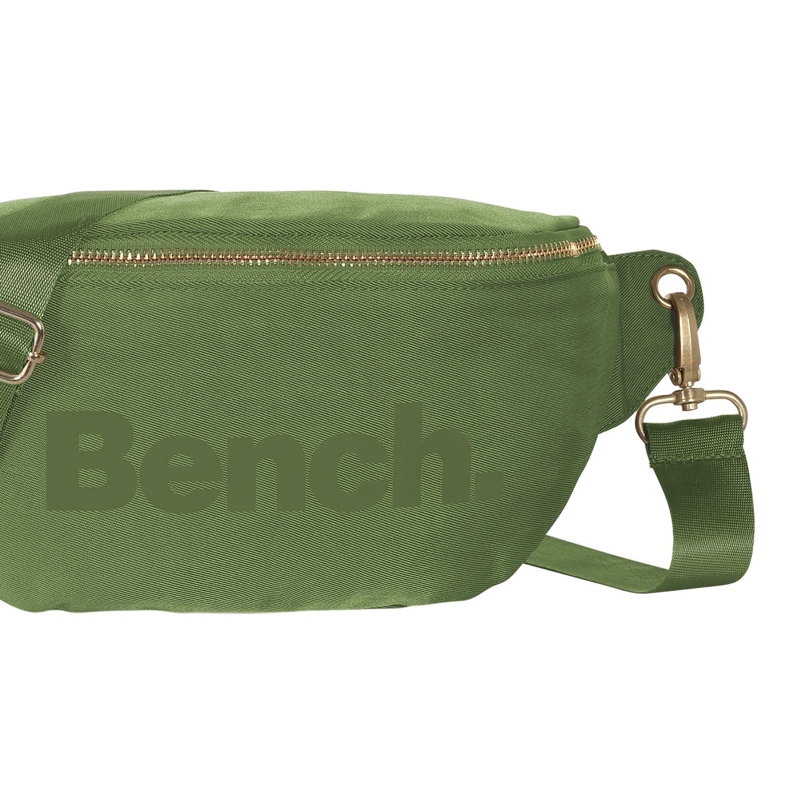 Bench. Gürteltasche Bench Gürteltasche Nylon grün (Gürteltasche), Damen Gürteltasche Nylon, grün ca. 25cm x ca. 14cm