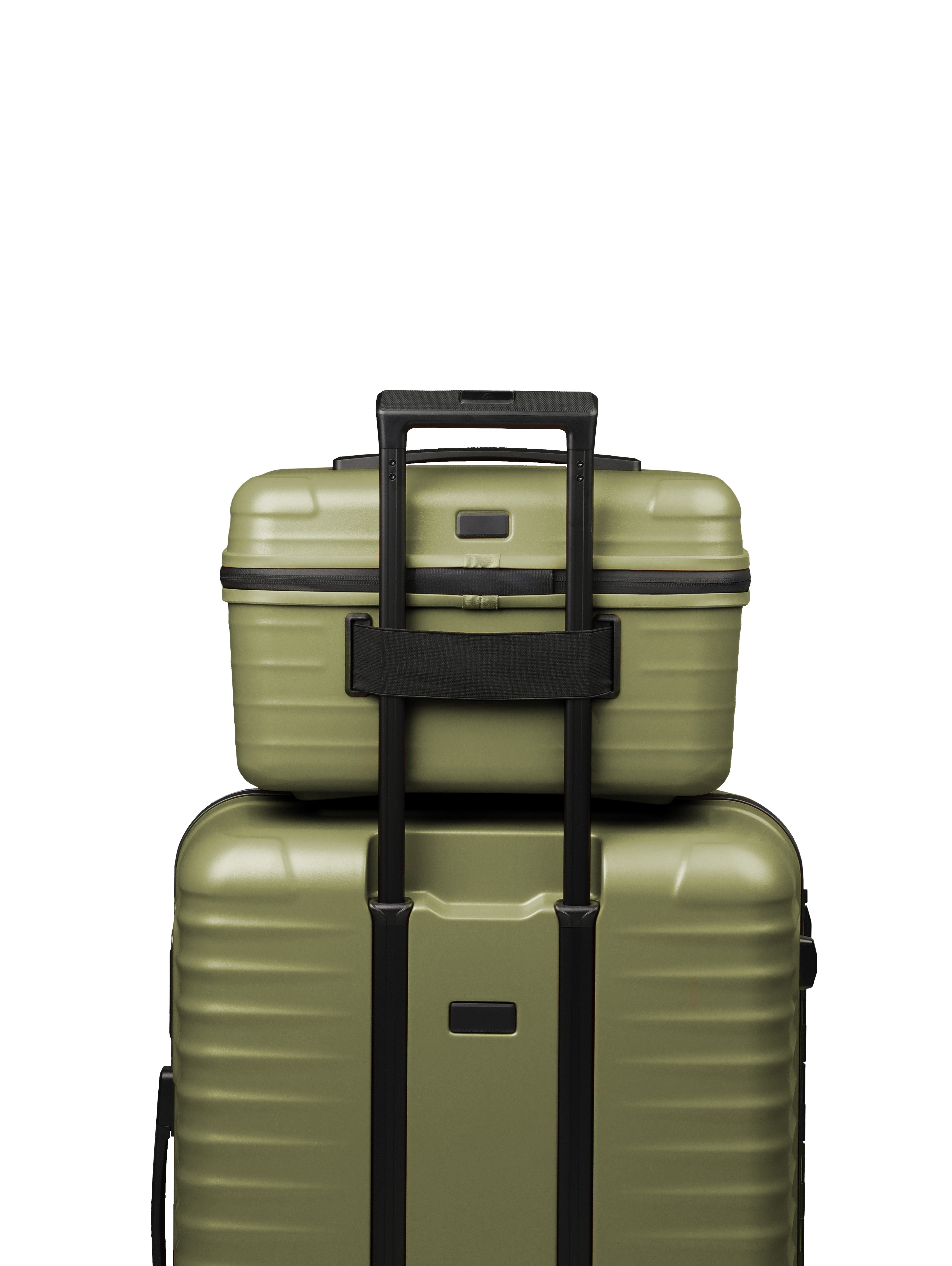 TITAN - Made in Germany Beautycase UPGRADE Kosmetikkoffer mit Organizer-System, mit herausnehmbarem Inlay und Trolley-Sleeve