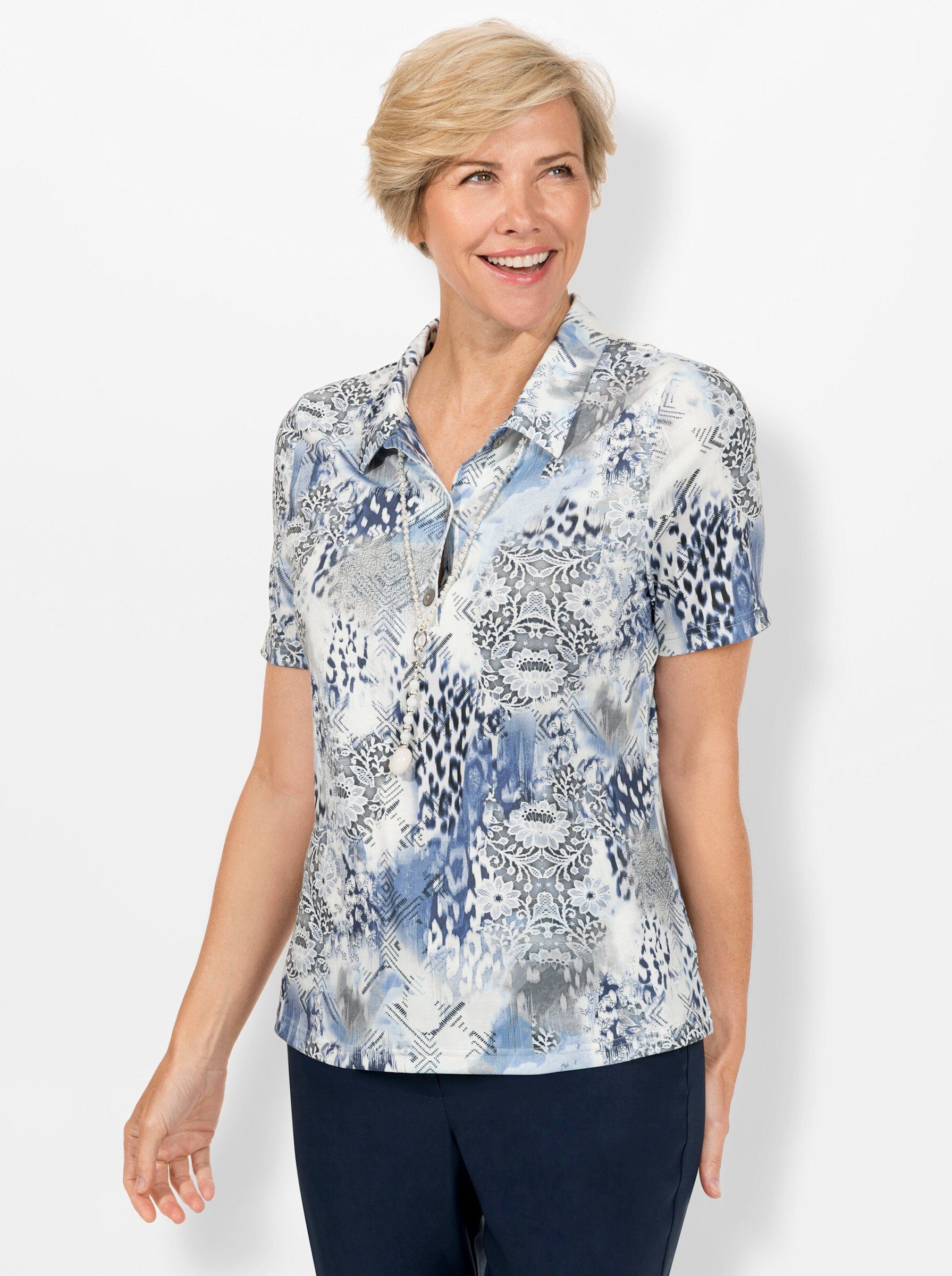 Witt T-Shirt Poloshirt Kurzarm