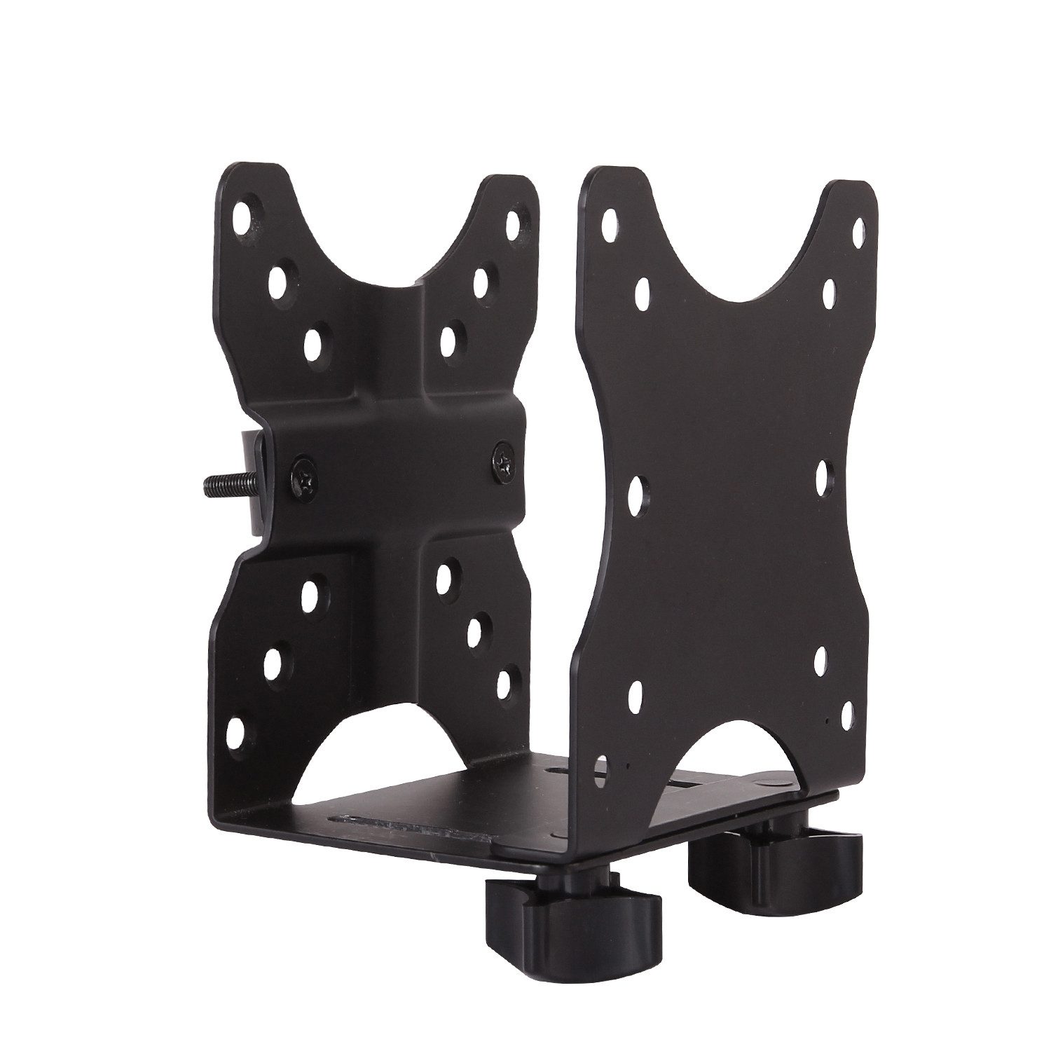 Maclean Halterungszubehör MC-720 Universalhalter für NUC, Mac mini, Mini PC, (VESA Halterung 50x50/75x75/100x100, bis 5 kg)
