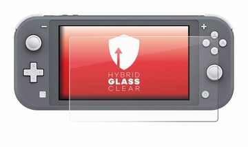upscreen flexible Panzerglasfolie für Nintendo Switch Lite, Displayschutzglas, Schutzglas Glasfolie klar
