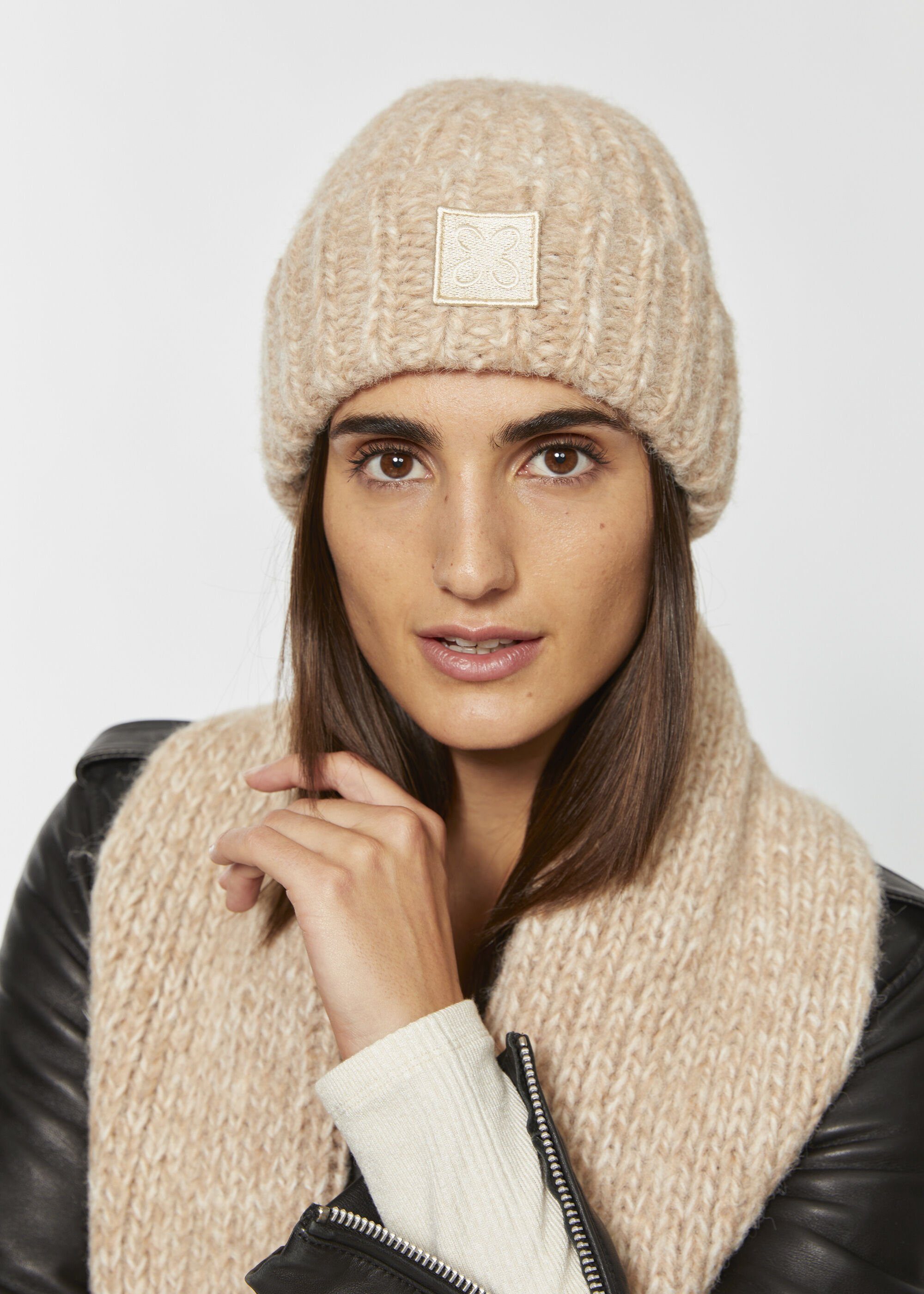 Codello beige Strickmütze