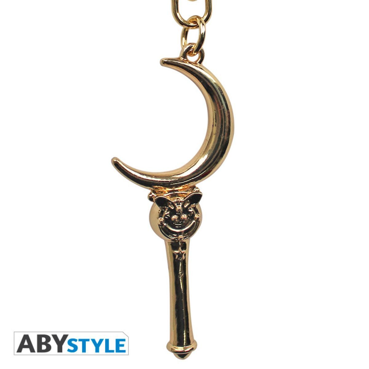 ABYstyle Schlüsselanhänger Sailor Moon Keychain 3D Moon Stick günstig online kaufen