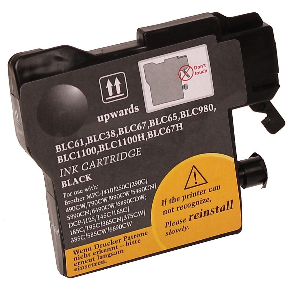 ABC Tintenpatrone (Kompatible Druckerpatrone für Brother LC-980 LC-985 LC-1100, CP195C DCP197C DCP365CN DCP370 DCP373CW DCP375CW DCP377CW DCP380 DCP38)