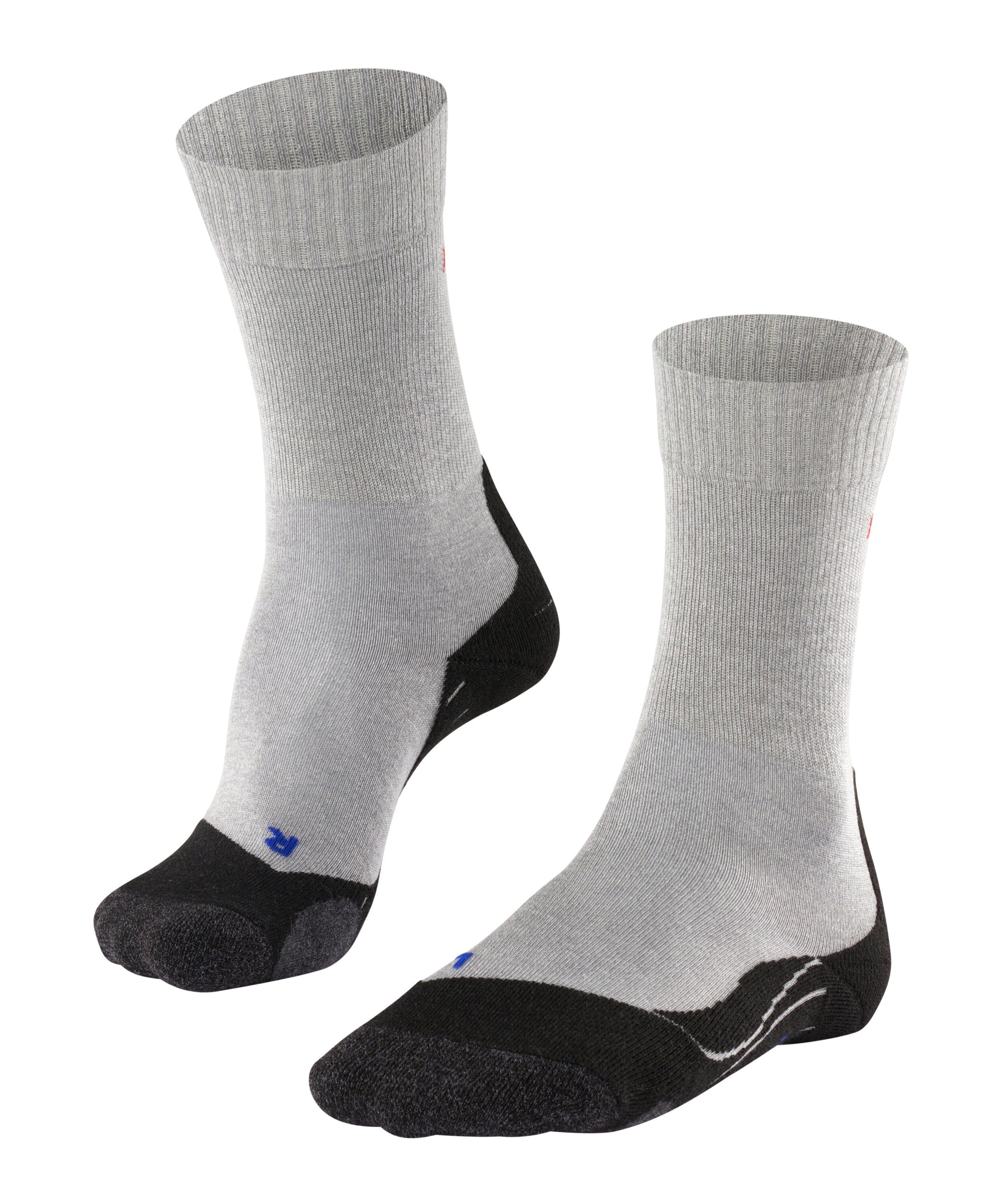 FALKE Wandersocken TK2 hoher Cool (1-Paar) light grey Komfort Mittelgebirge im Explore (3403)