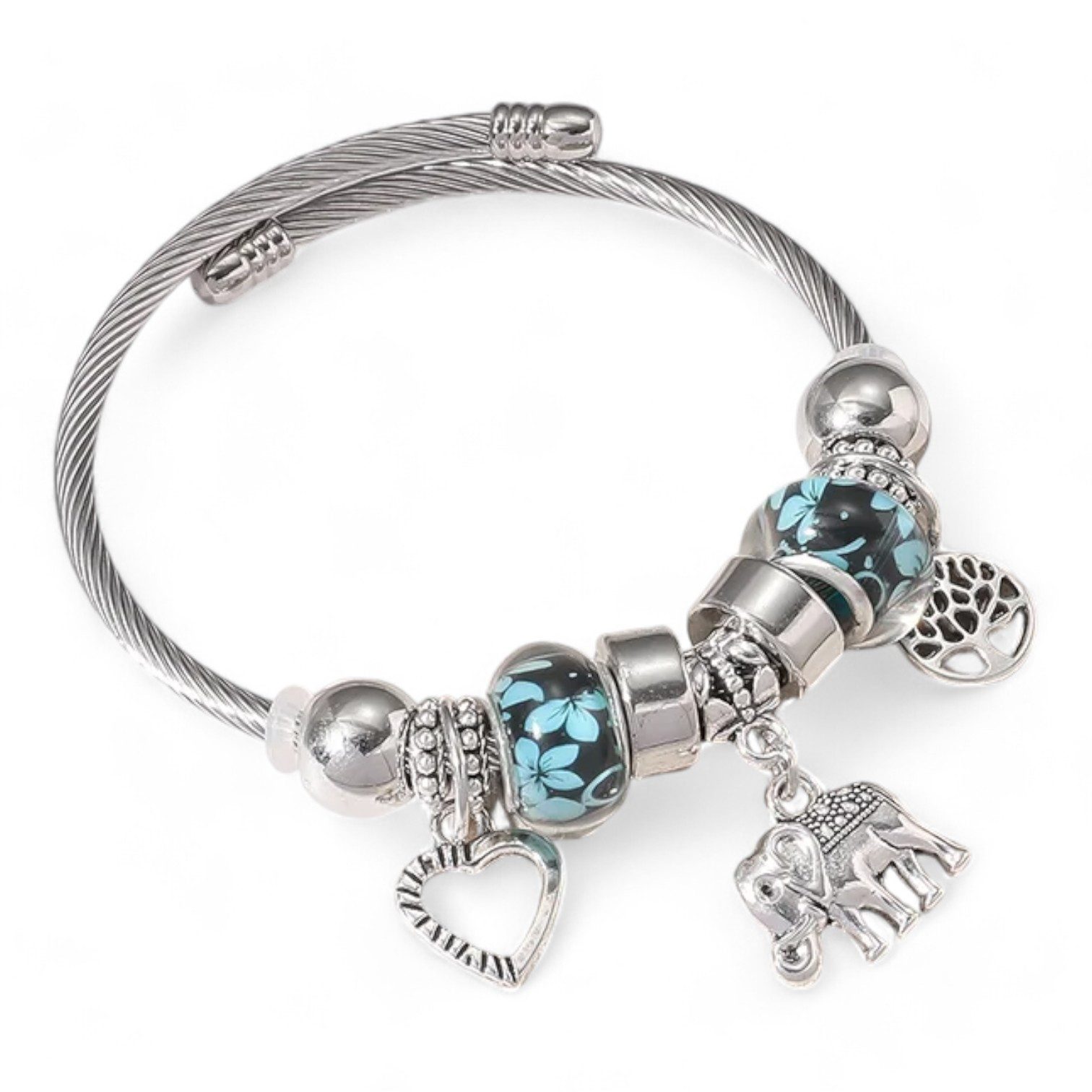 Eyecatcher Armkette Verspielte Silber Armkette Anhänger günstig online kaufen