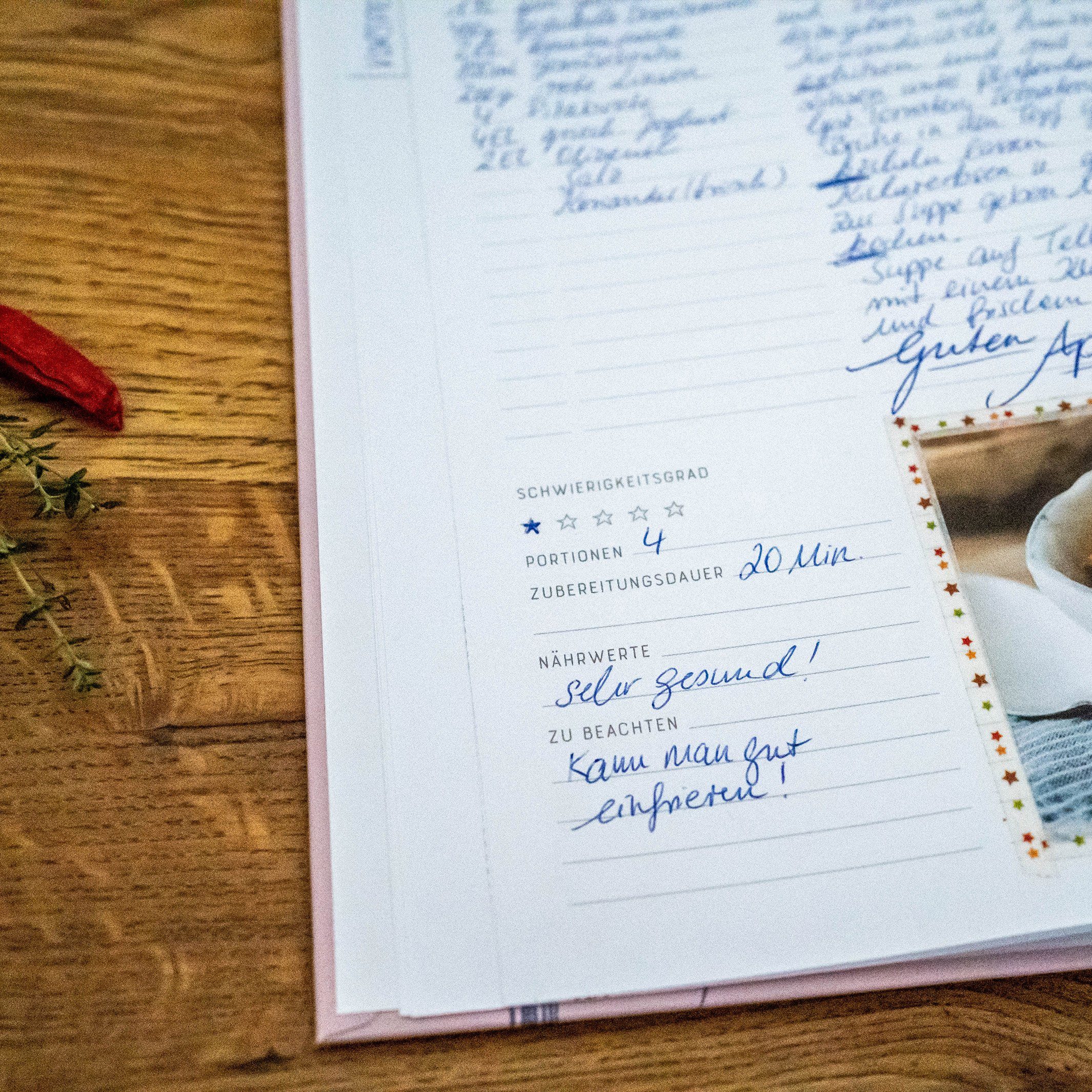 zum Rezepte, Rosa, in Guten der DIY A4, Kochbuch Eine Rezeptbuch Selberschreiben Notizbuch - liebsten Meine Verlag schreiben, Hardcover Backbuch